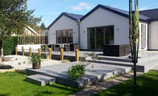 Bungalow extension after